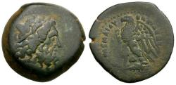 Ancient Coins - Ptolemaic Kings of Egypt. Ptolemy II Philadelphos (285-246 BC) Æ17