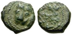Ancient Coins - Norman Kings of Sicily. William II (AD 1166-1189) Æ Follaro / Lion