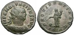 Ancient Coins - Tacitus (AD 275-276) Silvered Æ Antoninianus / Providentia