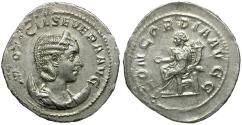 Ancient Coins - Otacilia Severa (AD 244-249) AR Antoninianus / Concordia