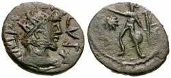Ancient Coins - Tetricus I (AD 271-274) Imitative Æ4 / Virtus-Hilaritas