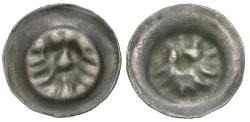 World Coins - Medieval Germany. Brandenburg AR Bracteate / Eagle