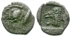 Ancient Coins - Mysia. Kyzikos AR Hemiobol / Lion