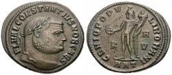 Ancient Coins - Constantius I, as Caesar (AD 293-305) Æ Follis / Genius