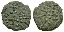 World Coins - Anglo-Saxon. Kings of Northumbria. Æthelred II (AD 841-844). Monne?, moneyer. Irregular Æ Styca