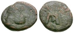 Ancient Coins - Kings of Parthia. Phraates IV (38-2 BC) Æ Chalkous / Monogram