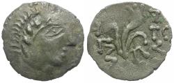 Ancient Coins - Seleukid Kings. Demetrios I Soter (162-150 BC) Celtic Imitative AR Drachm
