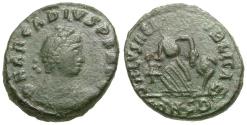 Ancient Coins - Arcadius (AD 383-408) Æ4 / Victory