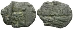 Ancient Coins - *Sear 1569* Byzantine Empire. Constantine V Copronymus (AD 743 - 775) Æ Follis