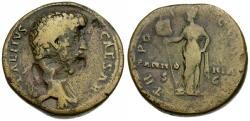 Ancient Coins - Aelius, Caesar (AD 136-138) Æ Sestertius / Pannonia