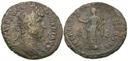 Ancient Coins - Lucius Verus (AD 161-169) Æ As / Liberalitas