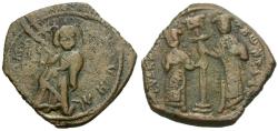 Ancient Coins - *Sear 1853* Byzantine Empire. Constantine X Doukas (AD 1059-1067) Æ Follis