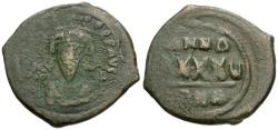 Ancient Coins - *Sear 640* Byzantine Empire. Phocas (AD 602-610) Æ Follis