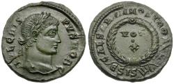 Ancient Coins - Crispus, Caesar (AD 317-326) Æ3 / Votive