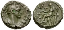 Ancient Coins - Claudius II Gothicus (AD 268-270). Egypt. Alexandria Æ Tetradrachm / Dikaiosyne