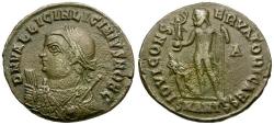 Ancient Coins - Licinius II, Caesar (AD 317-324) Æ3 Follis / Jupiter