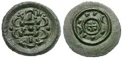 World Coins - Kings of Hungary. Bela II the Blind (AD 1131-1141) AR Denar