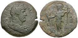 Ancient Coins - Hadrian (AD 117-138). Egypt. Alexandria Æ Drachm / Athena