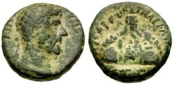 Ancient Coins - Lucius Verus (AD 161-169). Cappadocia. Caesarea Æ21 / Mt. Argaeus