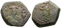 Ancient Coins - *Sear 1954* Byzantine Empire. John II Comnenus (1118-1143) Æ Half Tetarteron