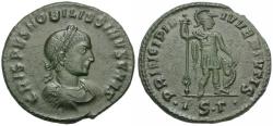 Ancient Coins - Crispus, Caesar (AD 317-326) Æ3 / Emperor
