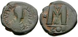 Ancient Coins - *Sear 160* Byzantine Empire. Justinian I (AD 527-565) Æ Follis