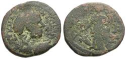 Ancient Coins - Caracalla (AD 198-217). Seleucia and Pieria. Gabala Æ24 / Tyche
