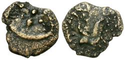 Ancient Coins - Judaea. Hasmonean Kingdom. Alexander Jannaeus (103-76 BC) Æ Prutah / Widow's Mite of the Bible
