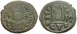 Ancient Coins - *Sear 207* Byzantine Empire. Justinian I (AD 527-565) Æ Follis