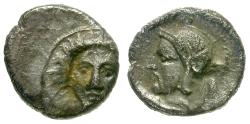 Ancient Coins - Cilicia. Tarsos. Pharnabazos (380-373 BC) AR Hemiobol