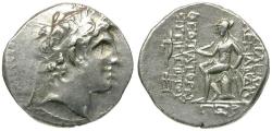Ancient Coins - Seleukid Kings. Alexander I Balas (152-145 BC) AR Drachm