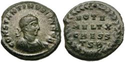 Ancient Coins - Constantine II, as Caesar, (AD 316-337) Æ Follis / Votive