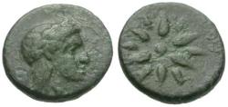 Ancient Coins - Mysia. Gambrion Æ10 / Star