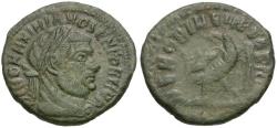 Ancient Coins - Divo Maximian (died AD 310) Commemorative Æ Quarter Follis / Eagle