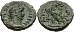 Ancient Coins - Gallienus (AD 253-268). Egypt. Alexandria Æ Tetradrachm / Eagle
