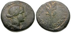 Ancient Coins - Seleucis and Pieria. Antioch. Pseudo-autonomous Æ15 / Laurel Branch