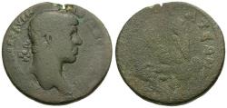 Ancient Coins - Elagabalus (AD 218-222). Commogene. Samosata Æ31 / Tyche