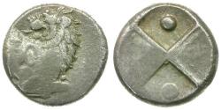 Ancient Coins - Thrace. Chersonesos AR Hemidrachm
