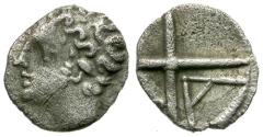 Ancient Coins - Gaul. Massalia AR Obol