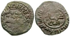 World Coins - Norman Kings of Sicily. William II (1166-1189) Bilingual Æ Follaro