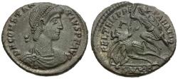 Ancient Coins - Constantius II (AD 337-361) Æ Centenionalis / Fallen Horseman