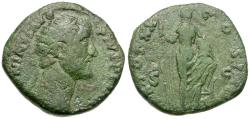 Ancient Coins - Antoninus Pius (AD 138-161) Æ Dupondius / Annona