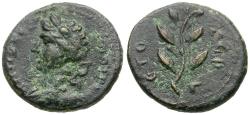 Ancient Coins - Seleucis and Pieria. Antiochia ad Orontem. Pseudo-autonomous Æ16 / Apollo