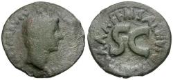Ancient Coins - Augustus (27 BC-AD 14). M Salvius Otho, moneyer Æ As