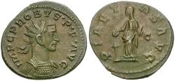 Ancient Coins - Probus (AD 276-282) Æ Antoninianus / PIAETAS