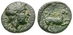 Ancient Coins - Gargara Troas Æ8 / Horse