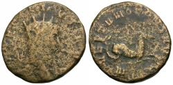Ancient Coins - Gallienus, sole reign (AD 260-268) Æ Antoninianus / Hippocamp