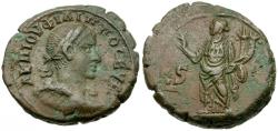 Ancient Coins - Philip II (AD 247-249). Egypt. Alexandria Æ Tetradrachm / Homonoia