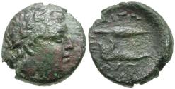 Ancient Coins - Aetolia. Aetolian League &#198;18 / Jawbone