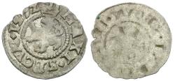 World Coins - Kingdom of Bohemia and Hungary. Maximilian II (1564-1577) AR Uniface Weiss-Pfennig